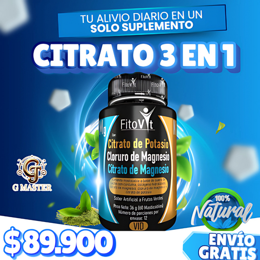 CITRATO FITOVIT 3 EN 1